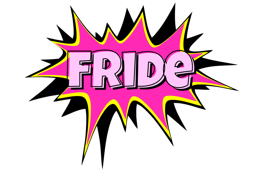Fride badabing logo