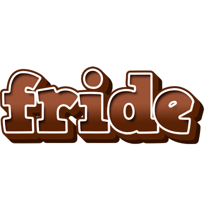 Fride brownie logo