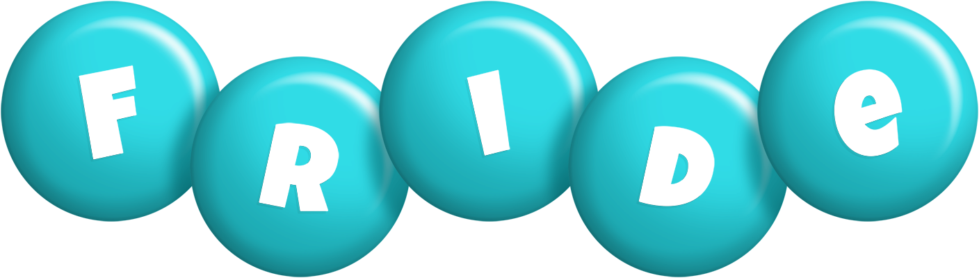Fride candy-azur logo