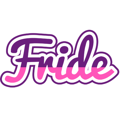Fride cheerful logo