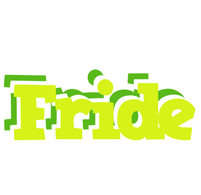 Fride citrus logo