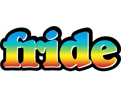 Fride color logo