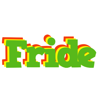 Fride crocodile logo
