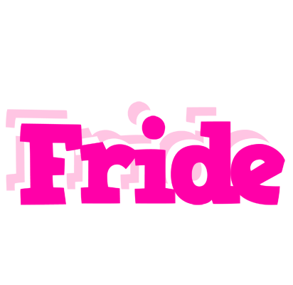 Fride dancing logo