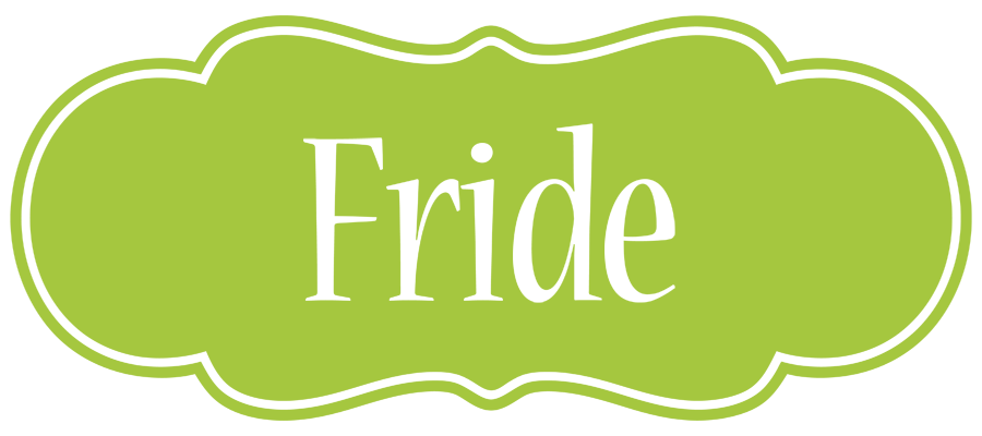Fride family logo
