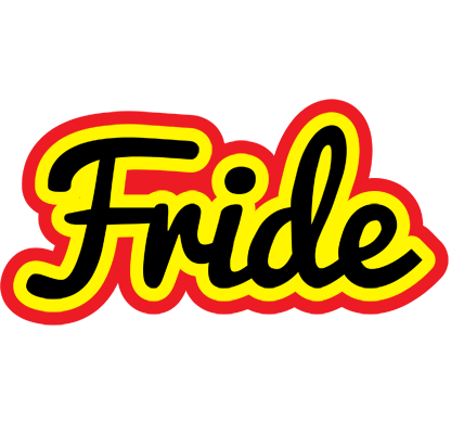 Fride flaming logo