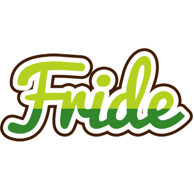 Fride golfing logo