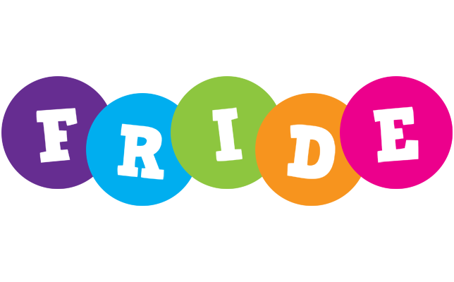 Fride happy logo