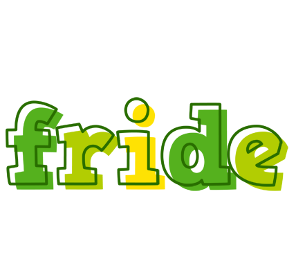 Fride juice logo