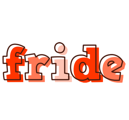 Fride paint logo