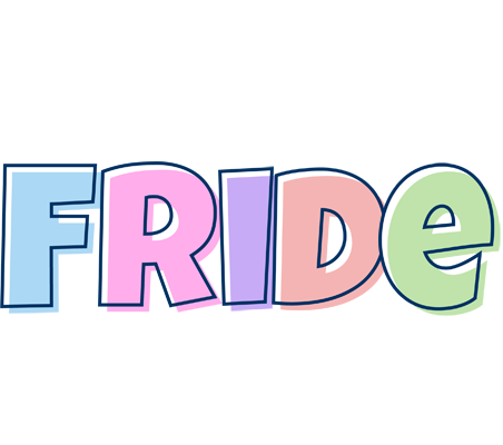 Fride pastel logo