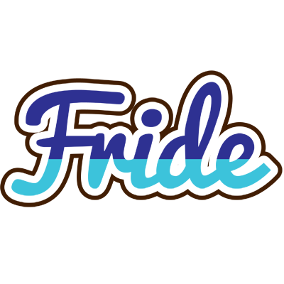 Fride raining logo