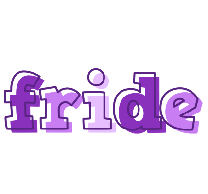 Fride sensual logo