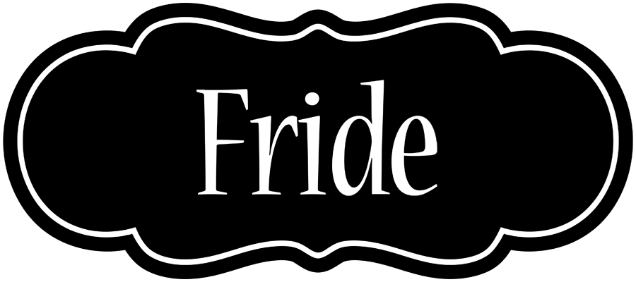 Fride welcome logo