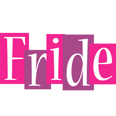 Fride whine logo