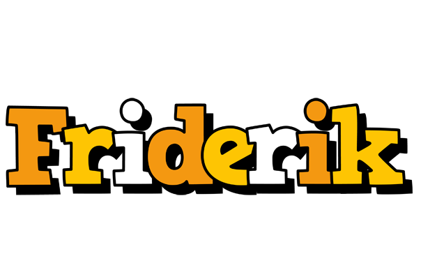 Friderik cartoon logo