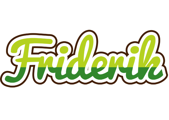 Friderik golfing logo