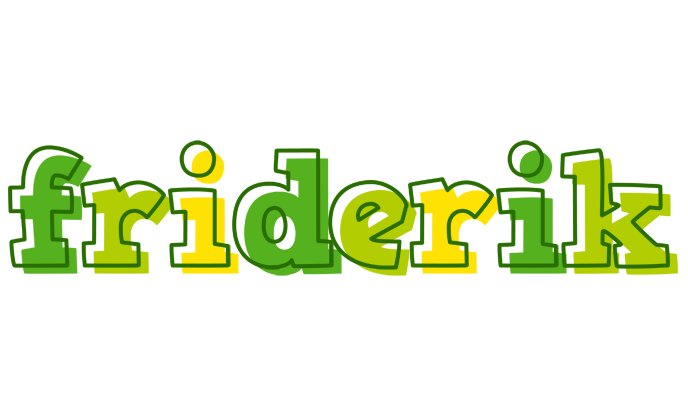 Friderik juice logo