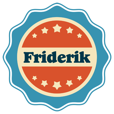 Friderik labels logo