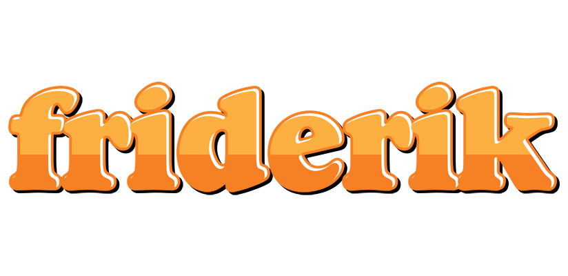 Friderik orange logo