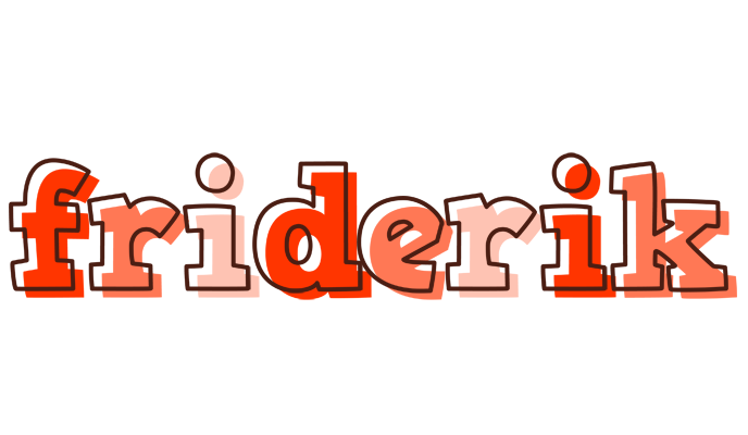Friderik paint logo