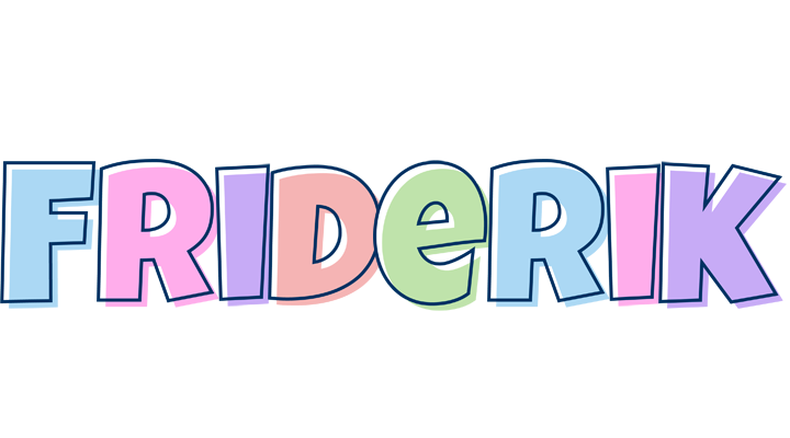Friderik pastel logo