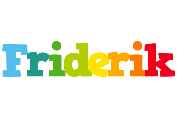 Friderik rainbows logo