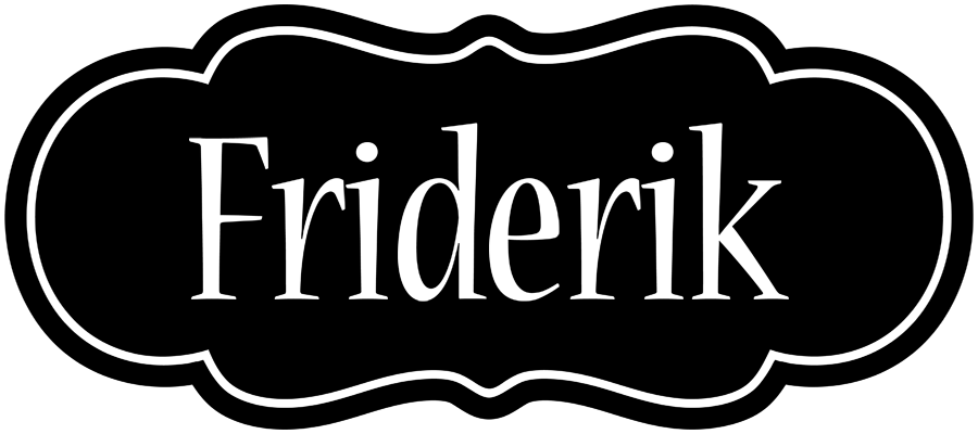 Friderik welcome logo