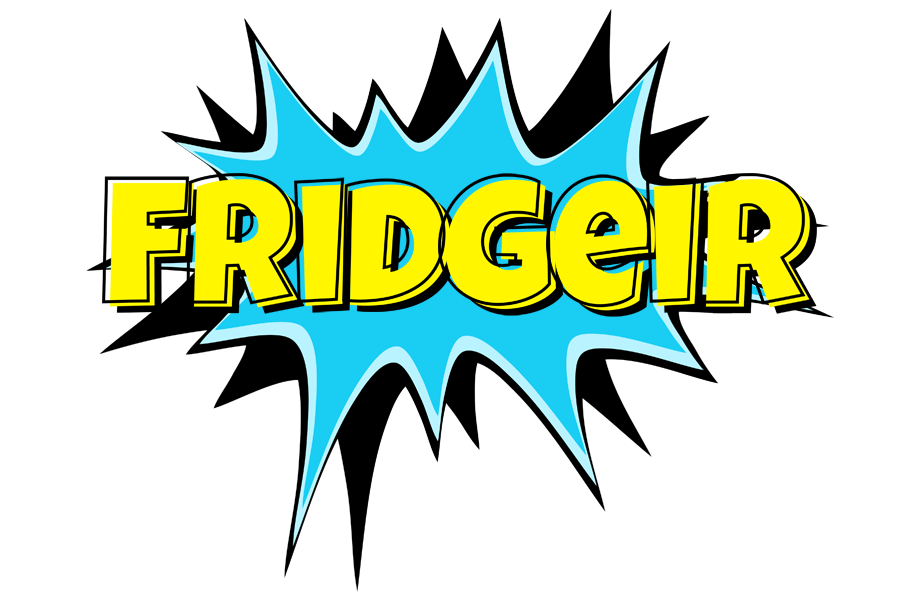 Fridgeir amazing logo