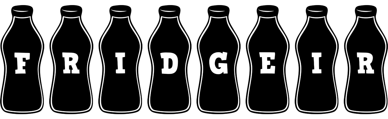 Fridgeir bottle logo