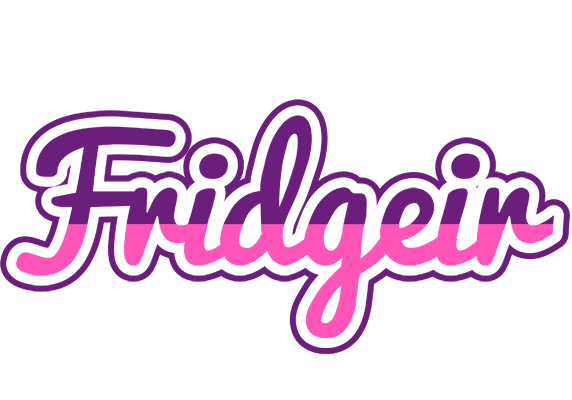 Fridgeir cheerful logo
