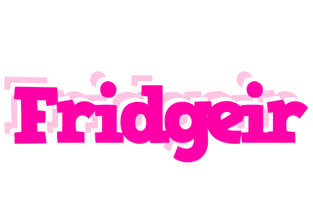 Fridgeir dancing logo