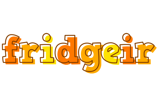 Fridgeir desert logo