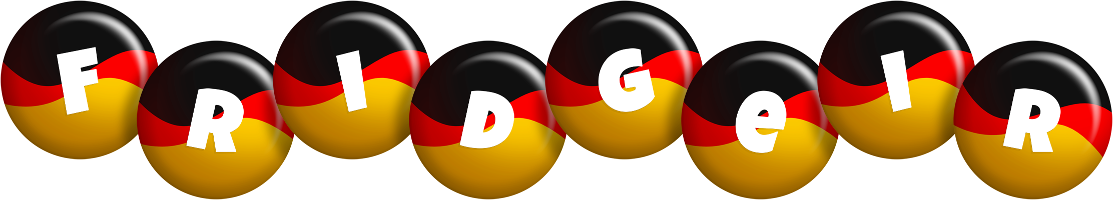 Fridgeir german logo