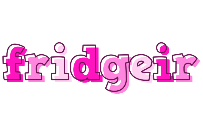 Fridgeir hello logo