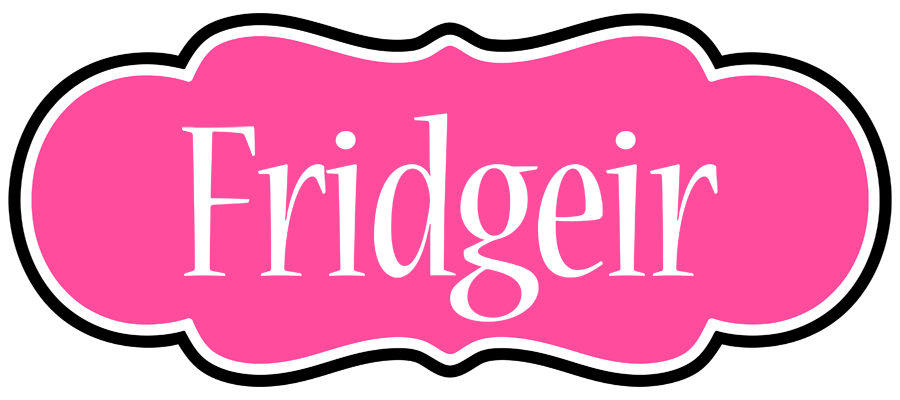 Fridgeir invitation logo