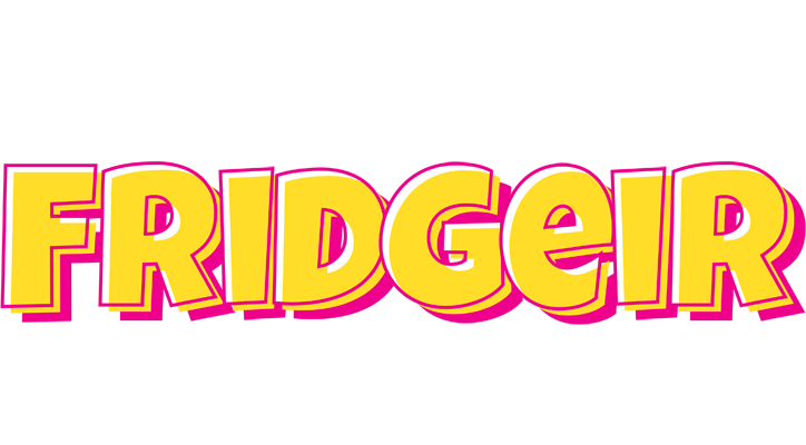 Fridgeir kaboom logo
