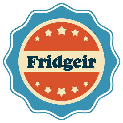 Fridgeir labels logo