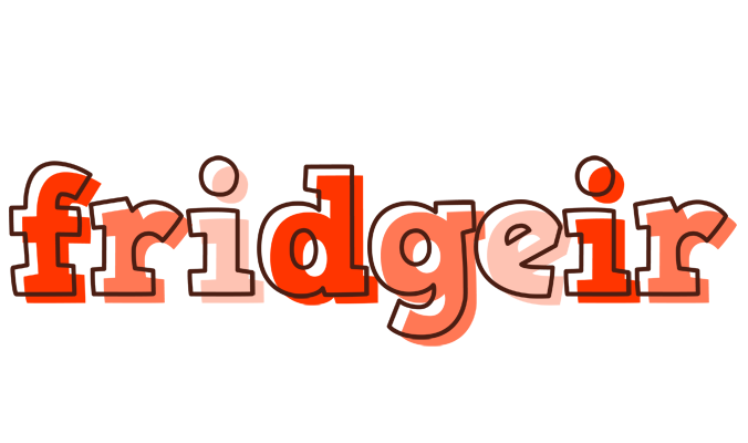Fridgeir paint logo