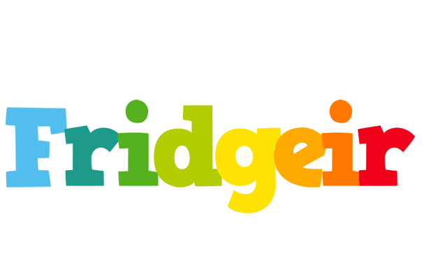 Fridgeir rainbows logo