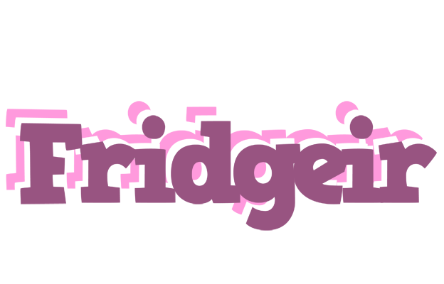 Fridgeir relaxing logo