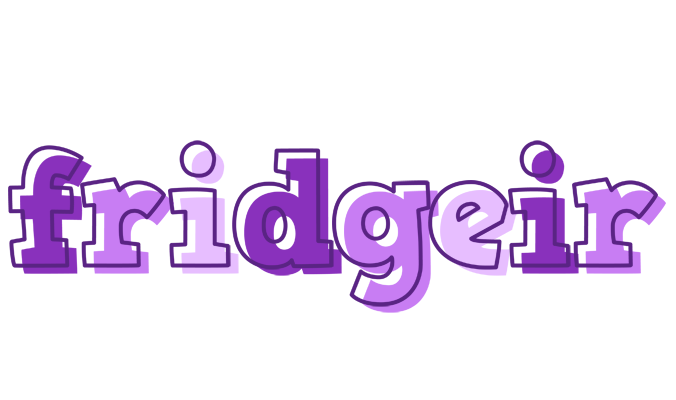 Fridgeir sensual logo