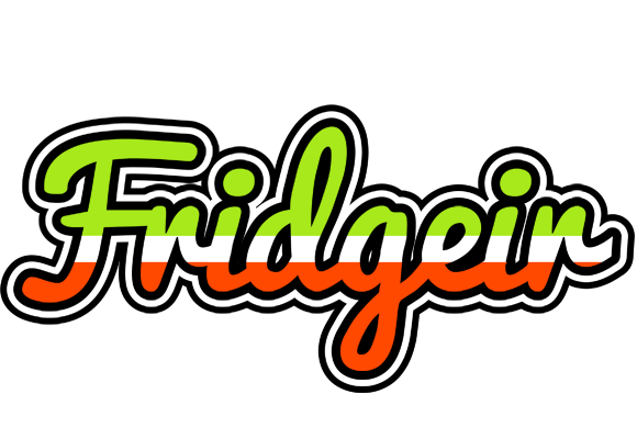 Fridgeir superfun logo
