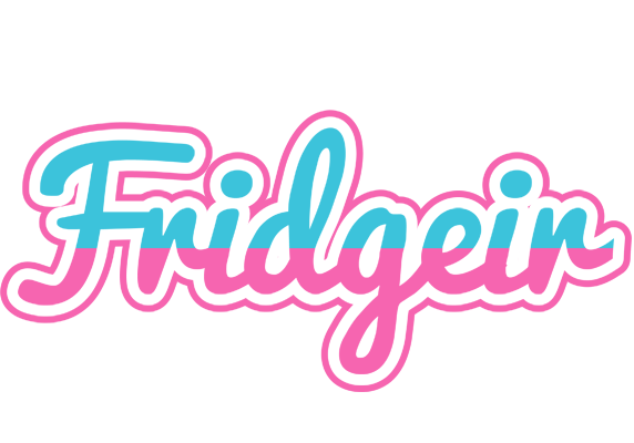 Fridgeir woman logo