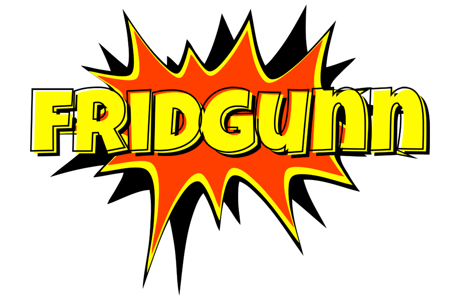 Fridgunn bazinga logo