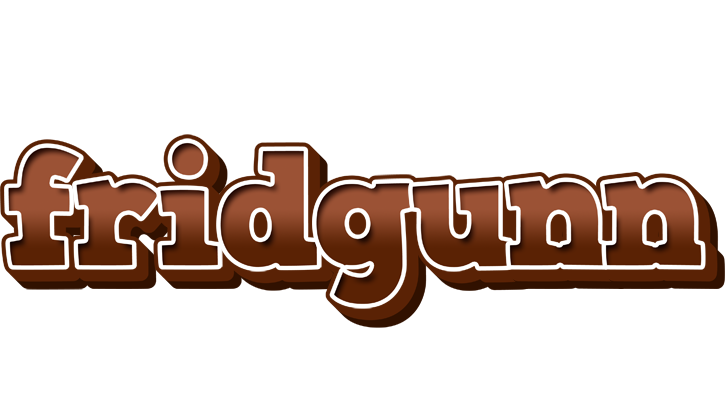 Fridgunn brownie logo