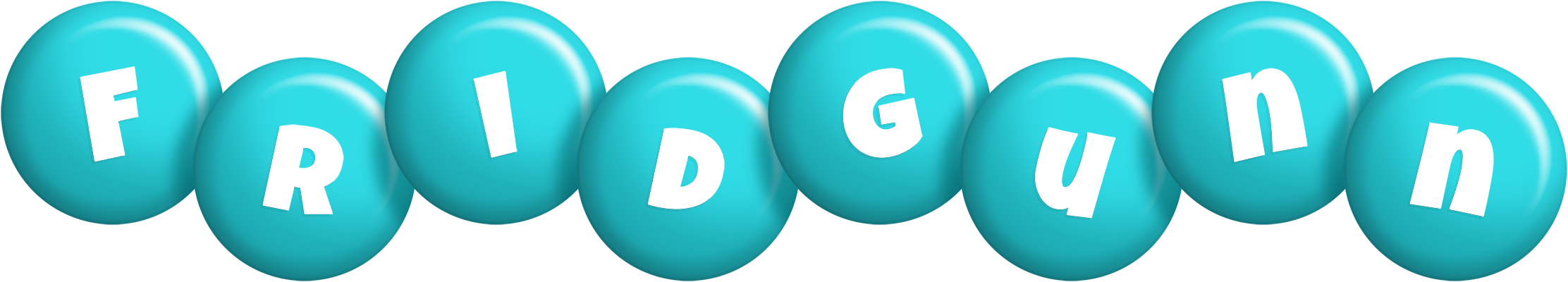 Fridgunn candy-azur logo