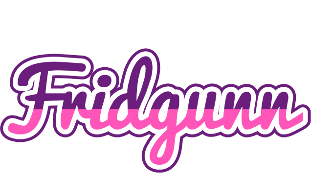 Fridgunn cheerful logo