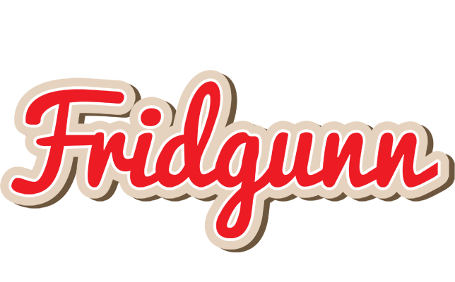 Fridgunn chocolate logo