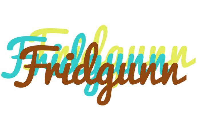 Fridgunn cupcake logo